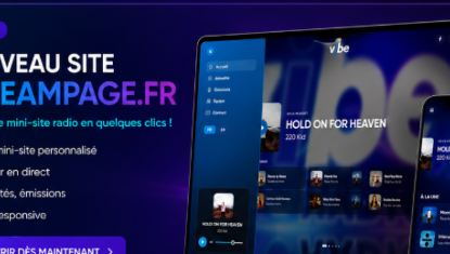 StreamPage est disponible !